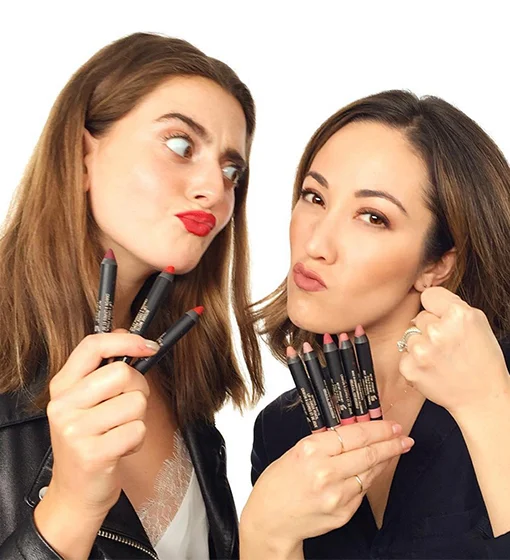 The Best Red Lipstick and Nude Lipstick from Nudestix