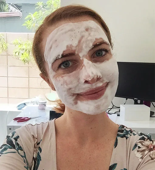 You HAVE to Try this Bubble Mask