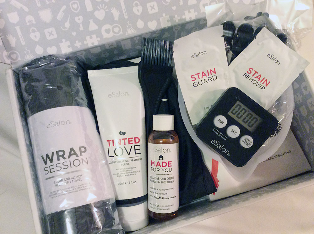 What It's Like To Try eSalon's Online-Only Hair Color Delivery Service —  Mixed Makeup