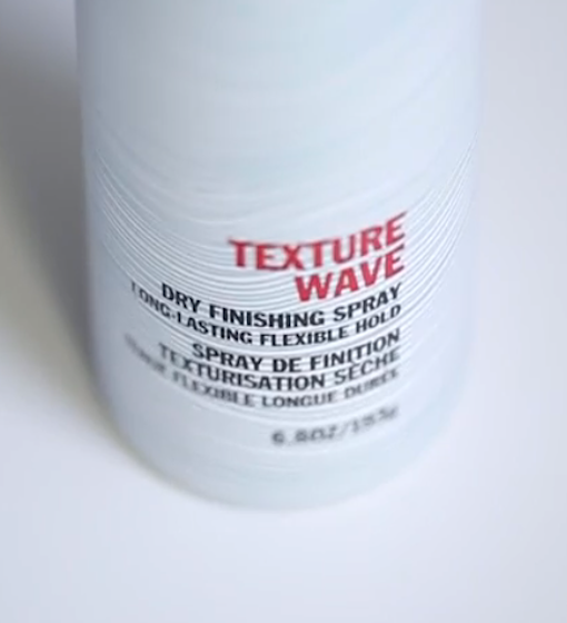 Tousled, Sexy Waves with Texture Spray