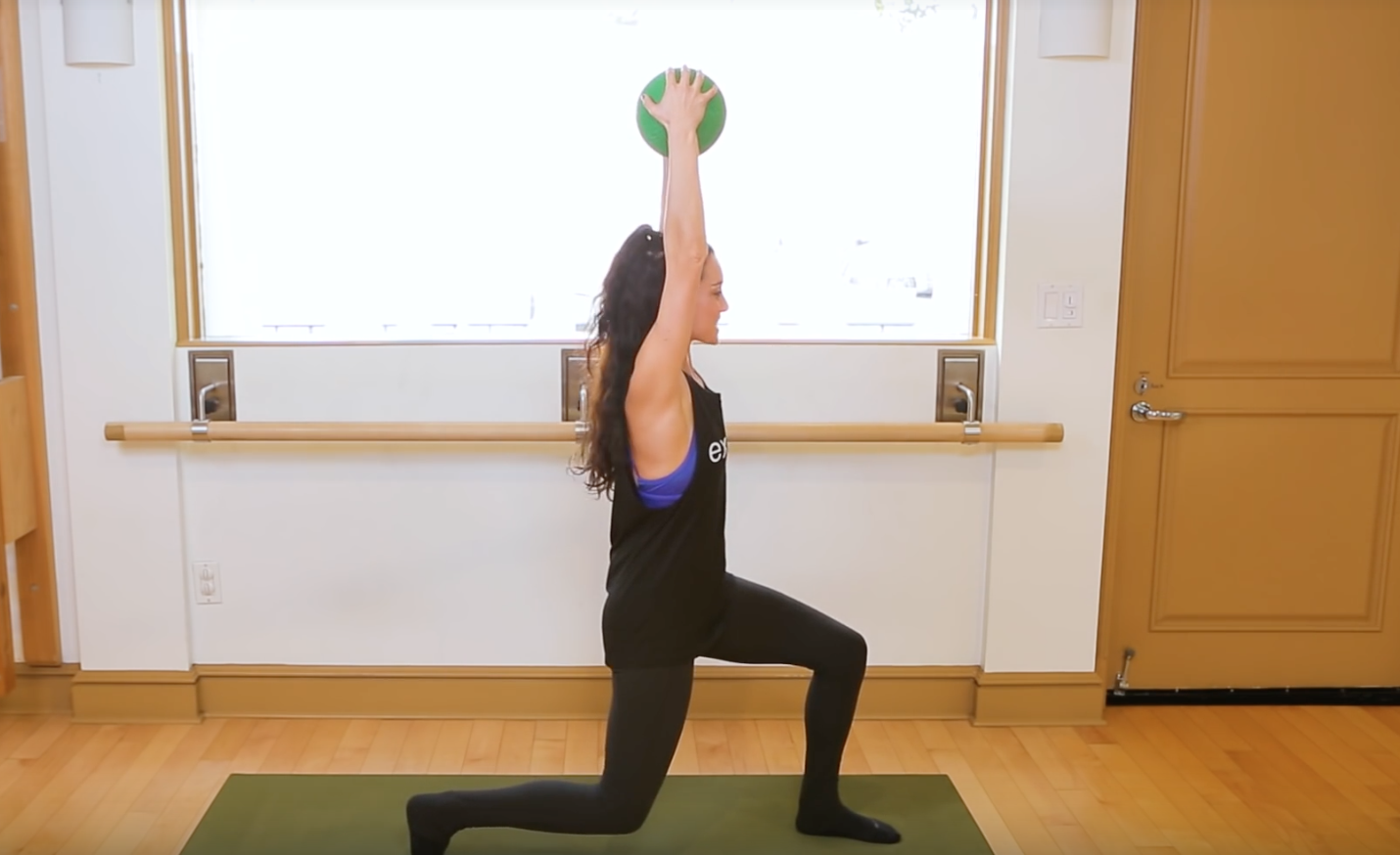 A Full Body Workout at Home with a Playground Ball