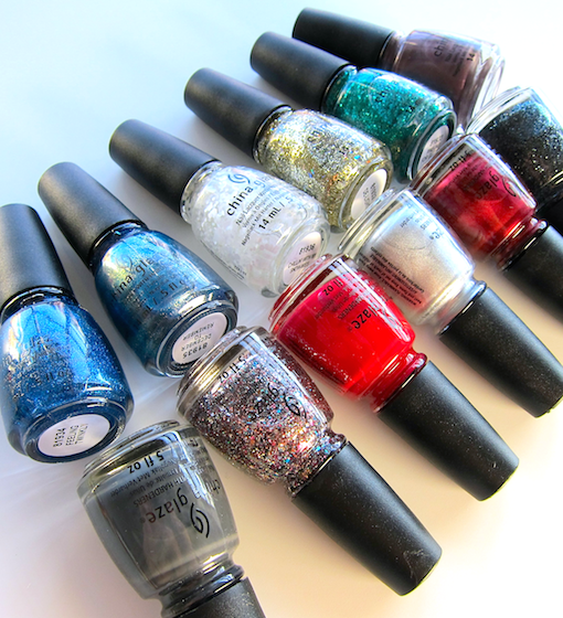 China Glaze "Twinkle" Holiday Nail Polish Collection and GIVEAWAY!