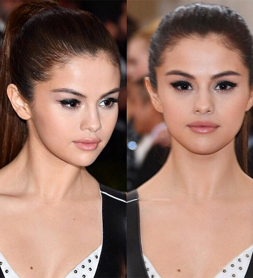 Selena Gomez Hair and Makeup 2015 Met Gala
