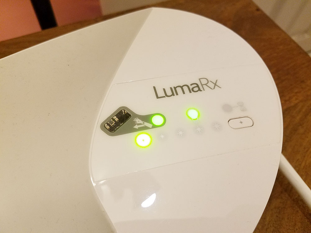 What you see after you pass the skin sensor test.