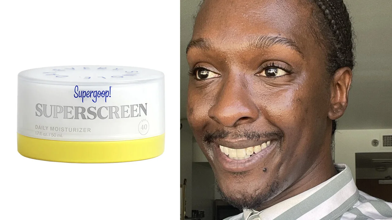 Black Skin Approved Sunscreen: Supergoop! Superscreen Daily Moisturizer SPF 40