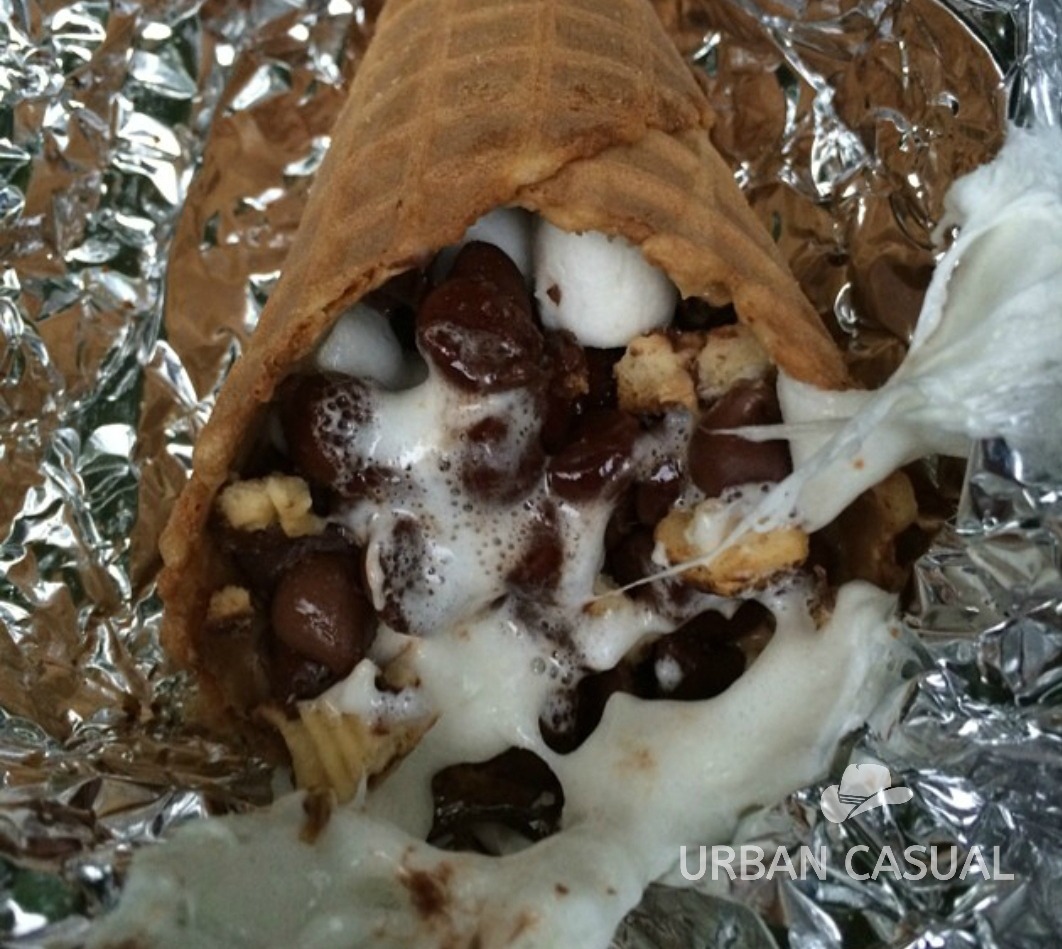Suggested Toppings - marshmallows - chocolate, butterscotch or white chocolate chips - Real Treat Cookies ( Cochrane's Own locally made cookie treat !) - peanut butter - Fresh Fruit - sliced strawberries, banana, blueberry etc. - coconut - Granola - Candy