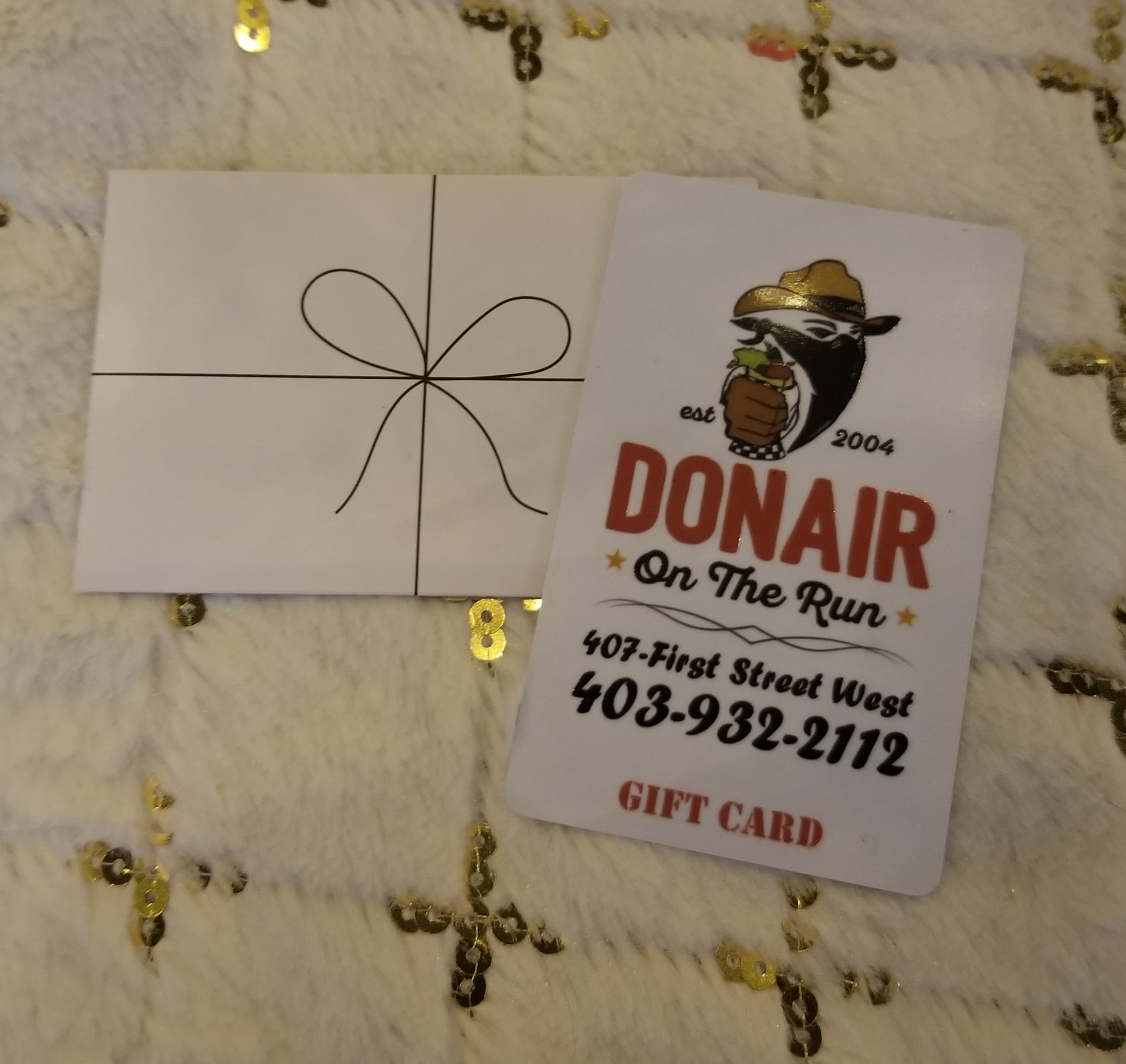 Donair on the Run - $25 Gift Card