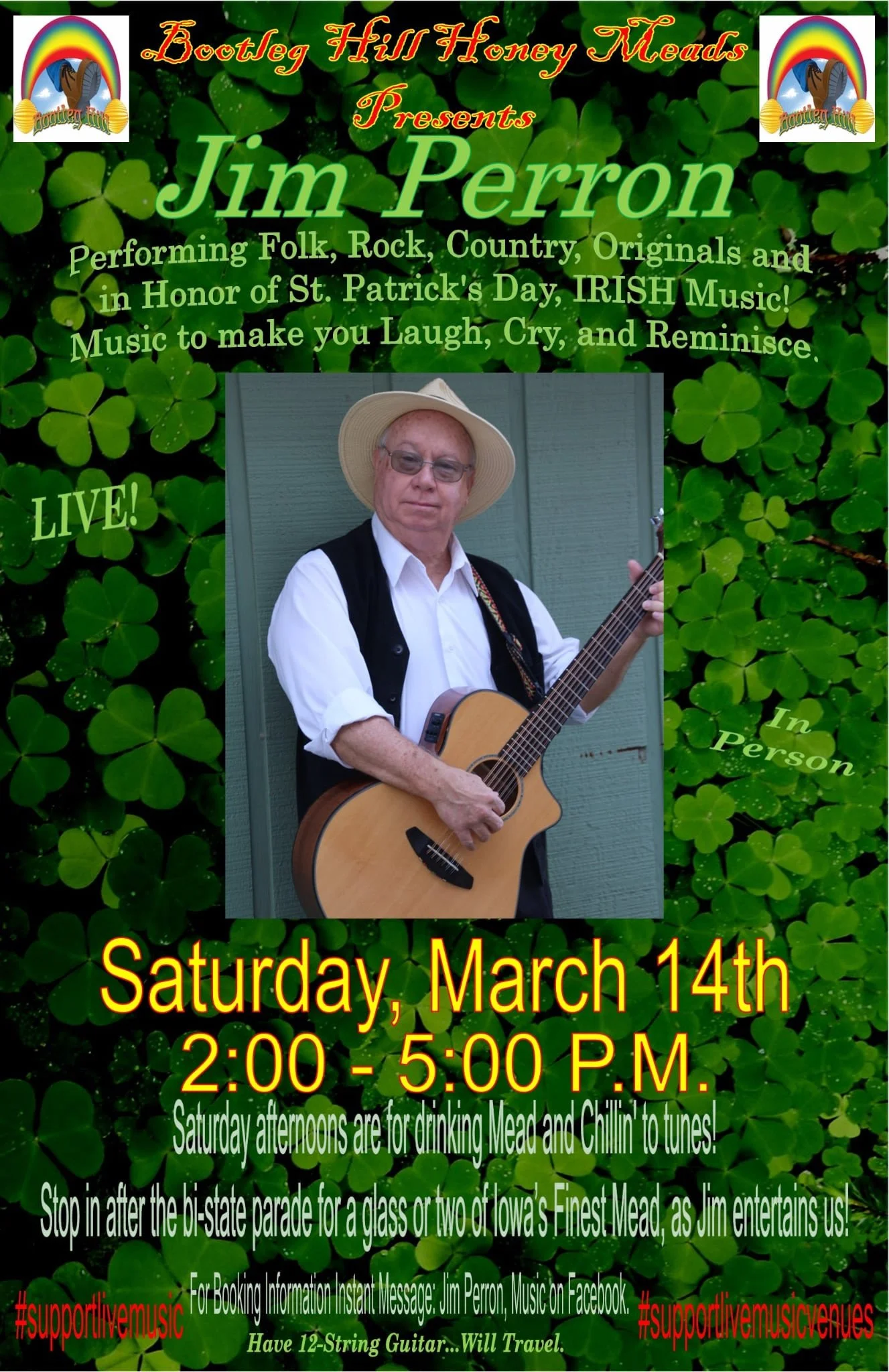 Jim Perron @ Bootleg Hill Honey Meads