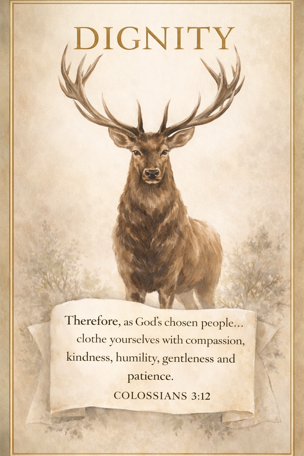 2026 January- The Stag: A Picture of Dignity