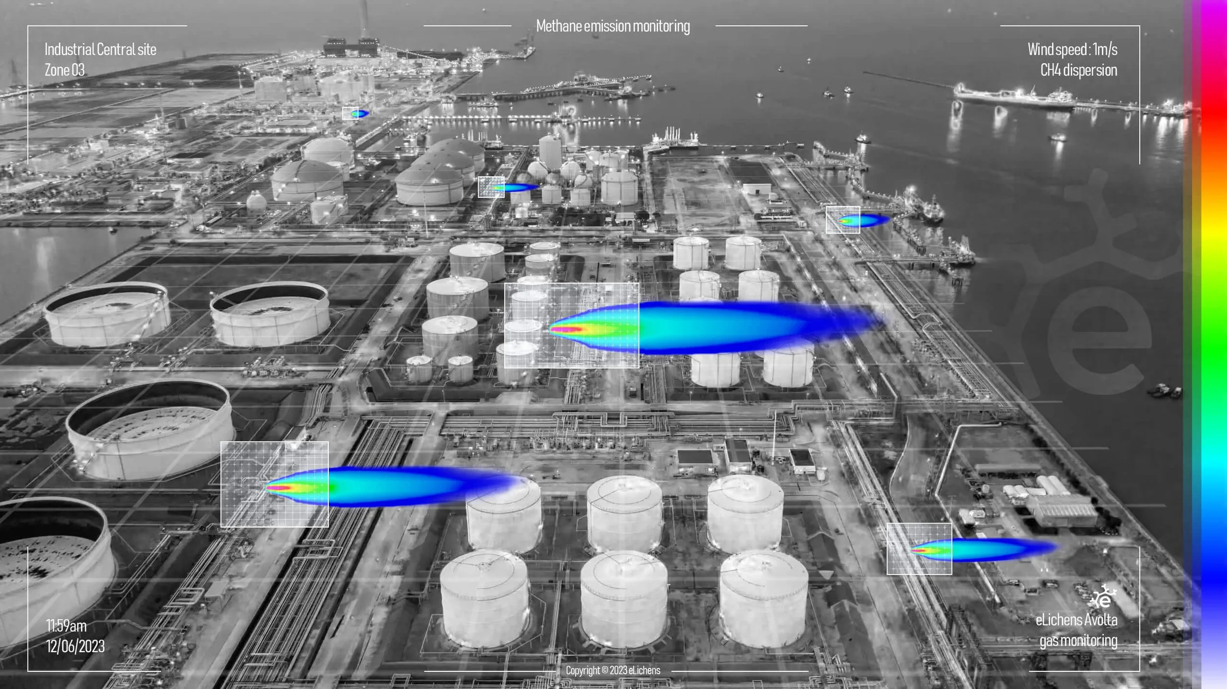 Whitepaper - Methane emission monitoring: Sensors location study