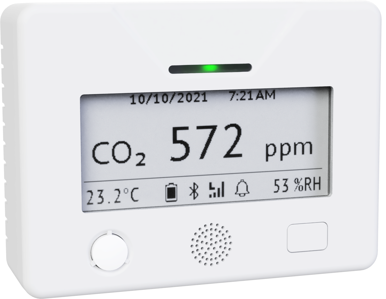 aura-co2 indoor air quality station for CO2 monitoring by eLichens