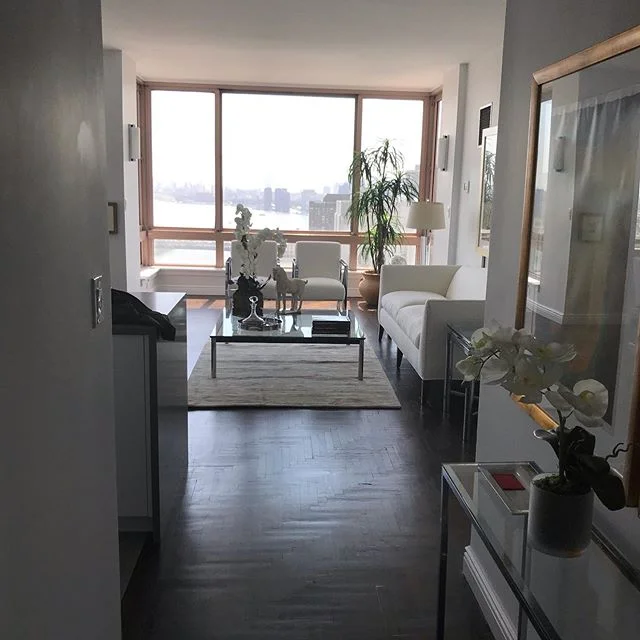 What a difference!  The fabulous East River views are now front &amp; center!