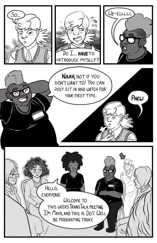 Selected pages from “Transformed!”, published by Non-Newtonian Gender Fluid 2015-2019