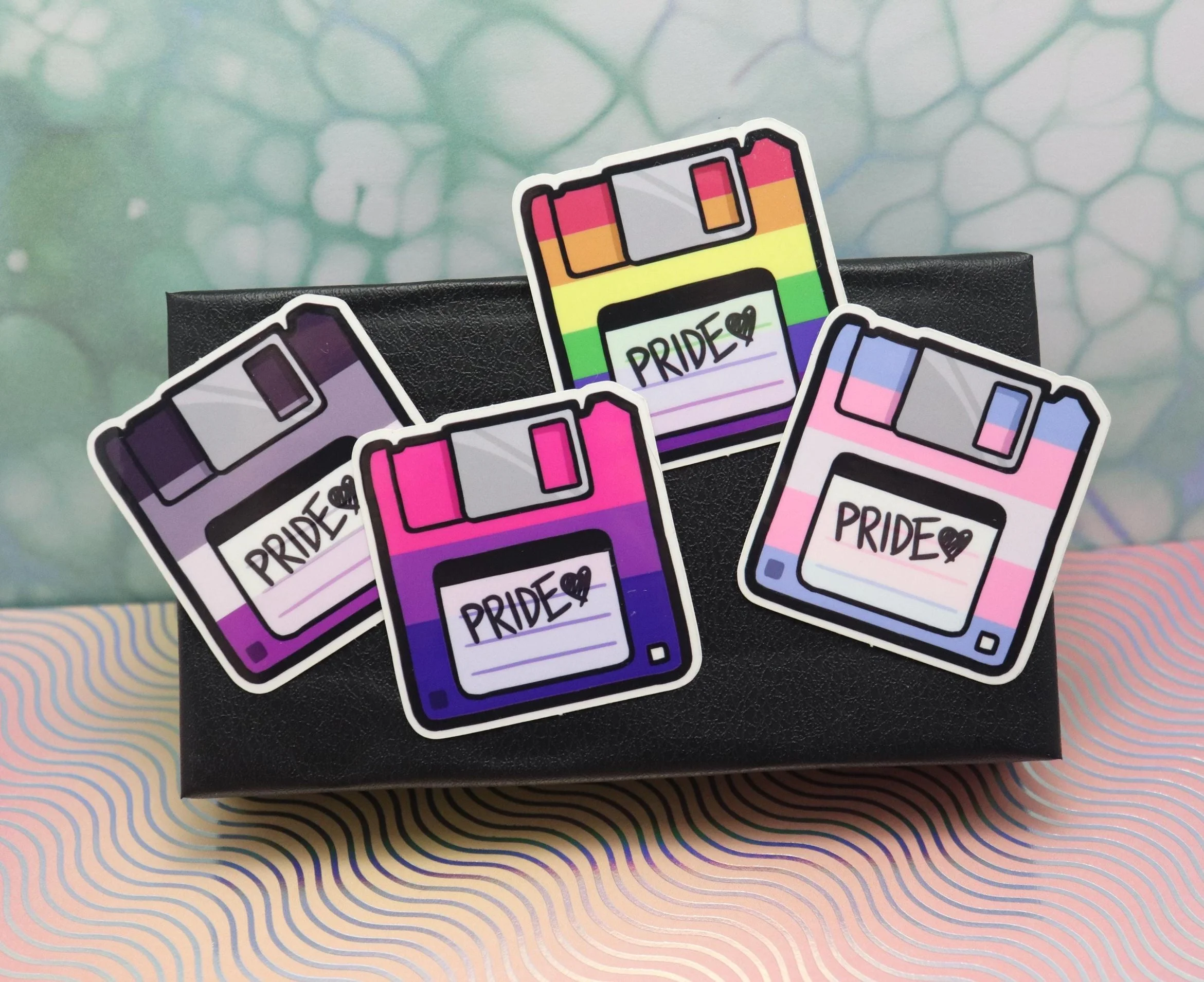 Pride Floppy Disk Sticker