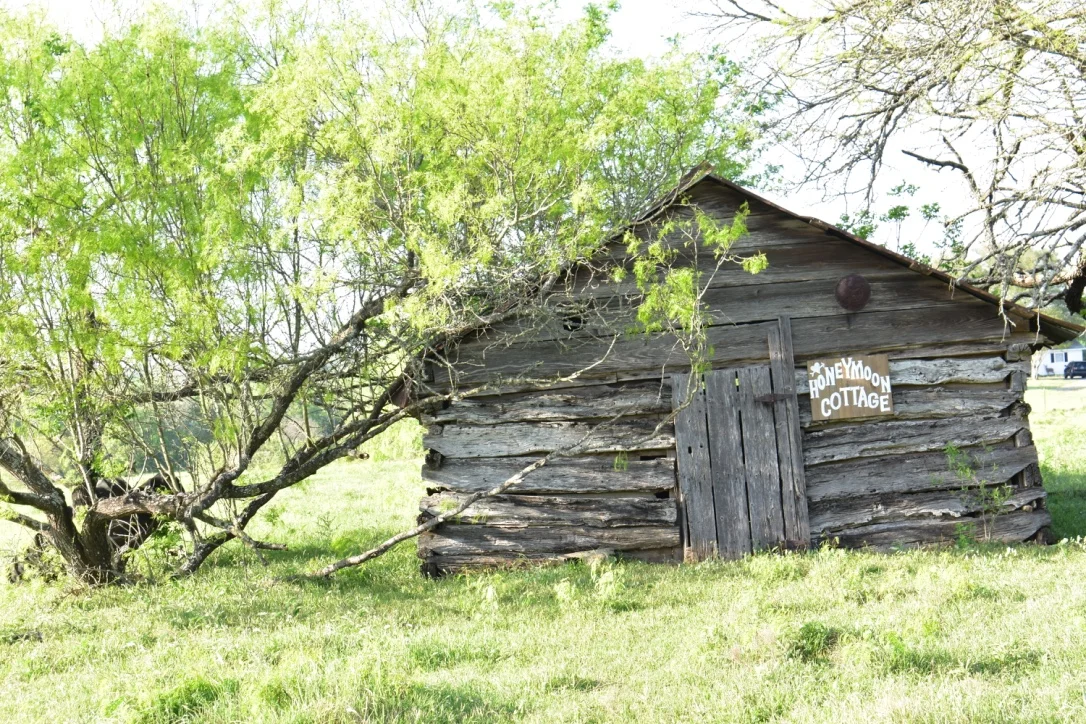 The "Honeymoon Cottage" - one of the Original Ranch Buildings.