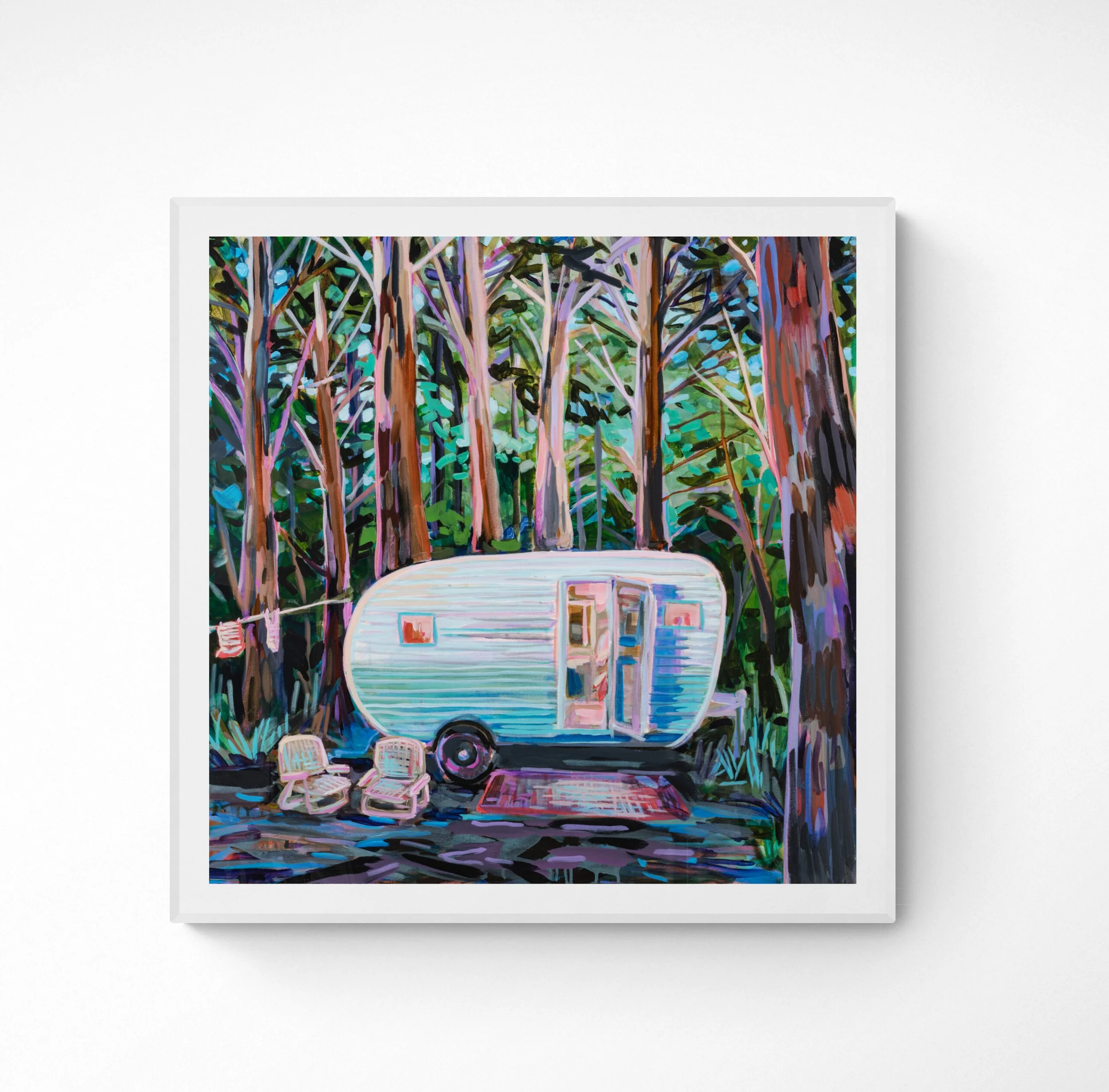 Camp Goodtimes Print framed.jpg