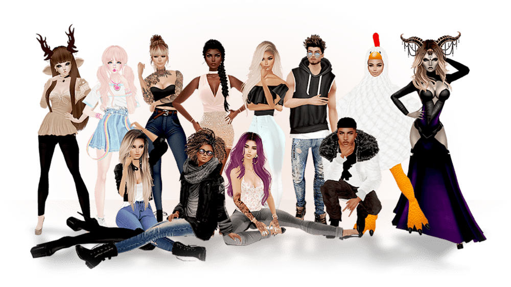 Jogando IMVU Online (PC) - Zueira + Curtição com os amigos 