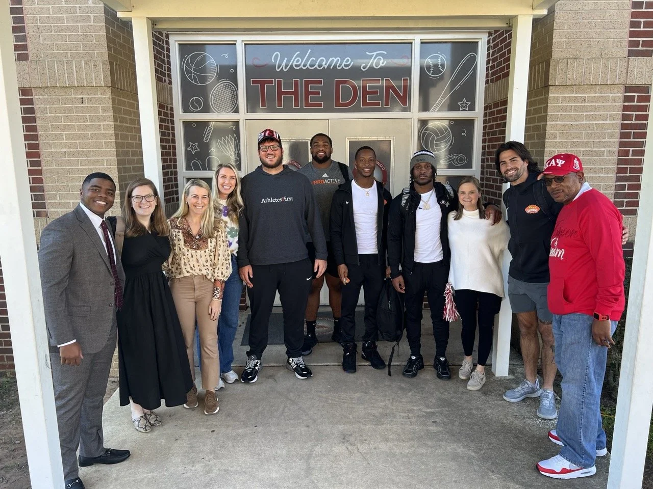 Drafting Inspiration and Motivation: Senior Bowl Players Visit Avenue Community Schools