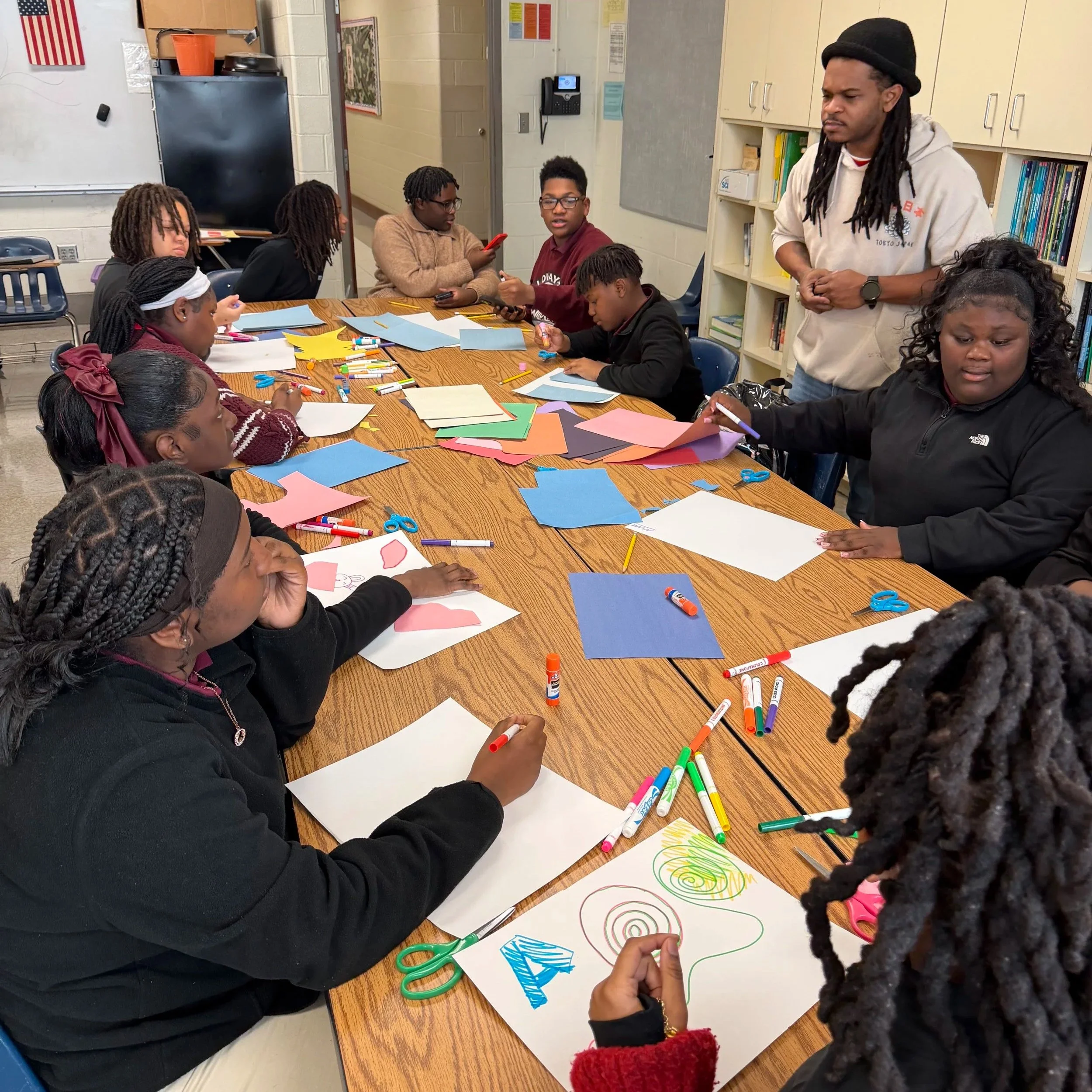 Creativity, Confidence, and Connection: Spring 2026 After-School Art at Calloway-Smith Middle School