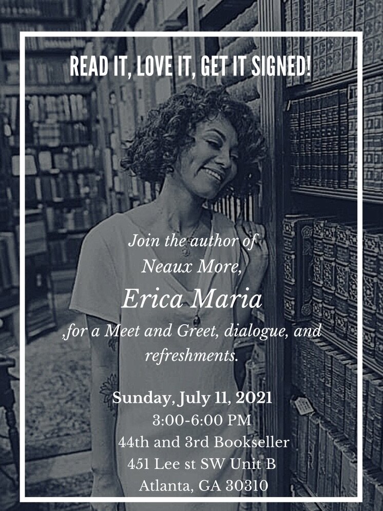Erica Maria Book Signing — 44th & 3rd Bookseller