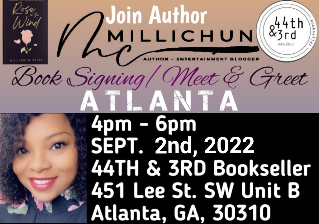 Book Signing and Meet & Greet with Author Andera Millichun — 44th & 3rd  Bookseller
