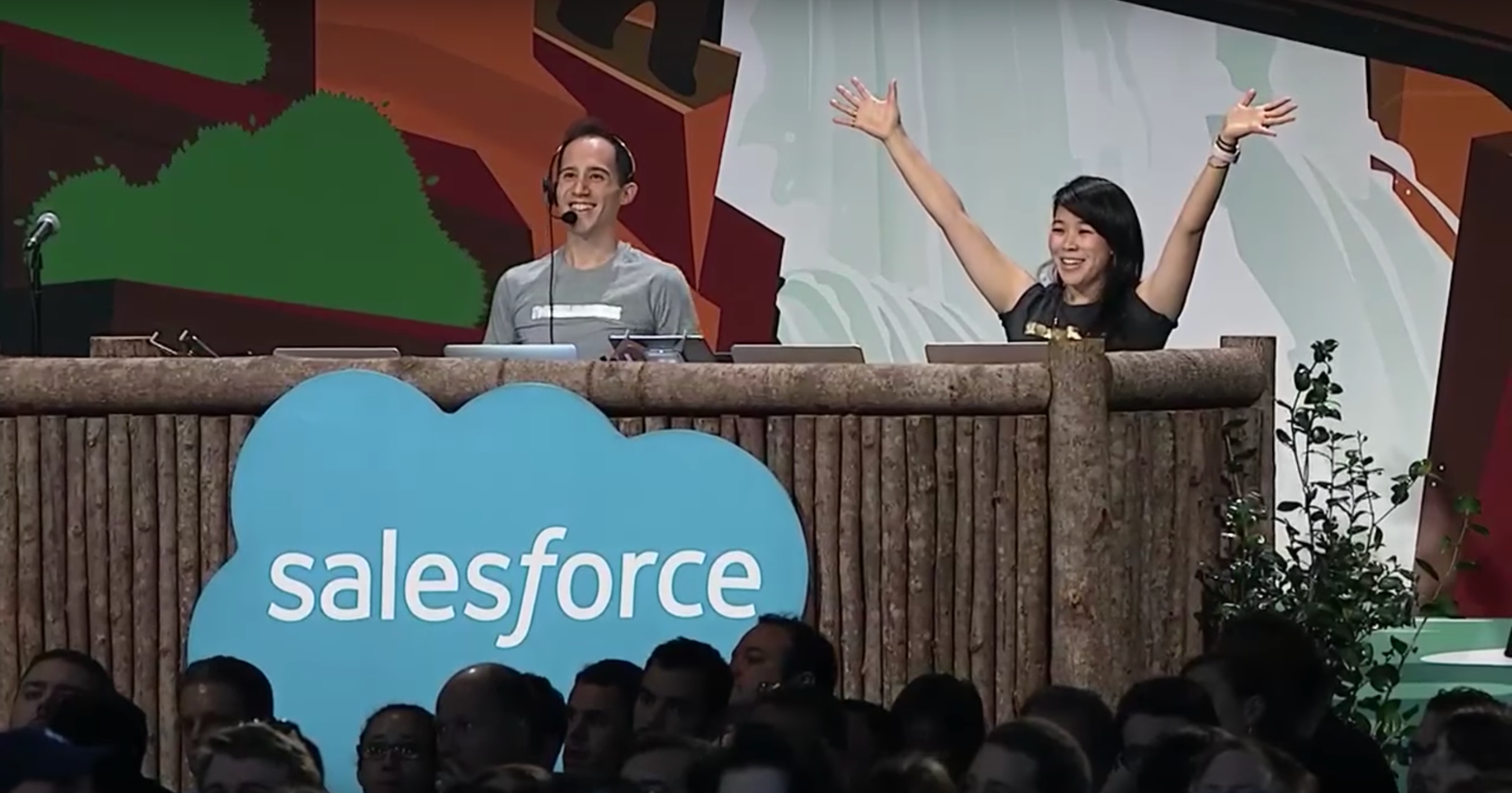 Driving the Admin Keynote demo at Dreamforce 2017