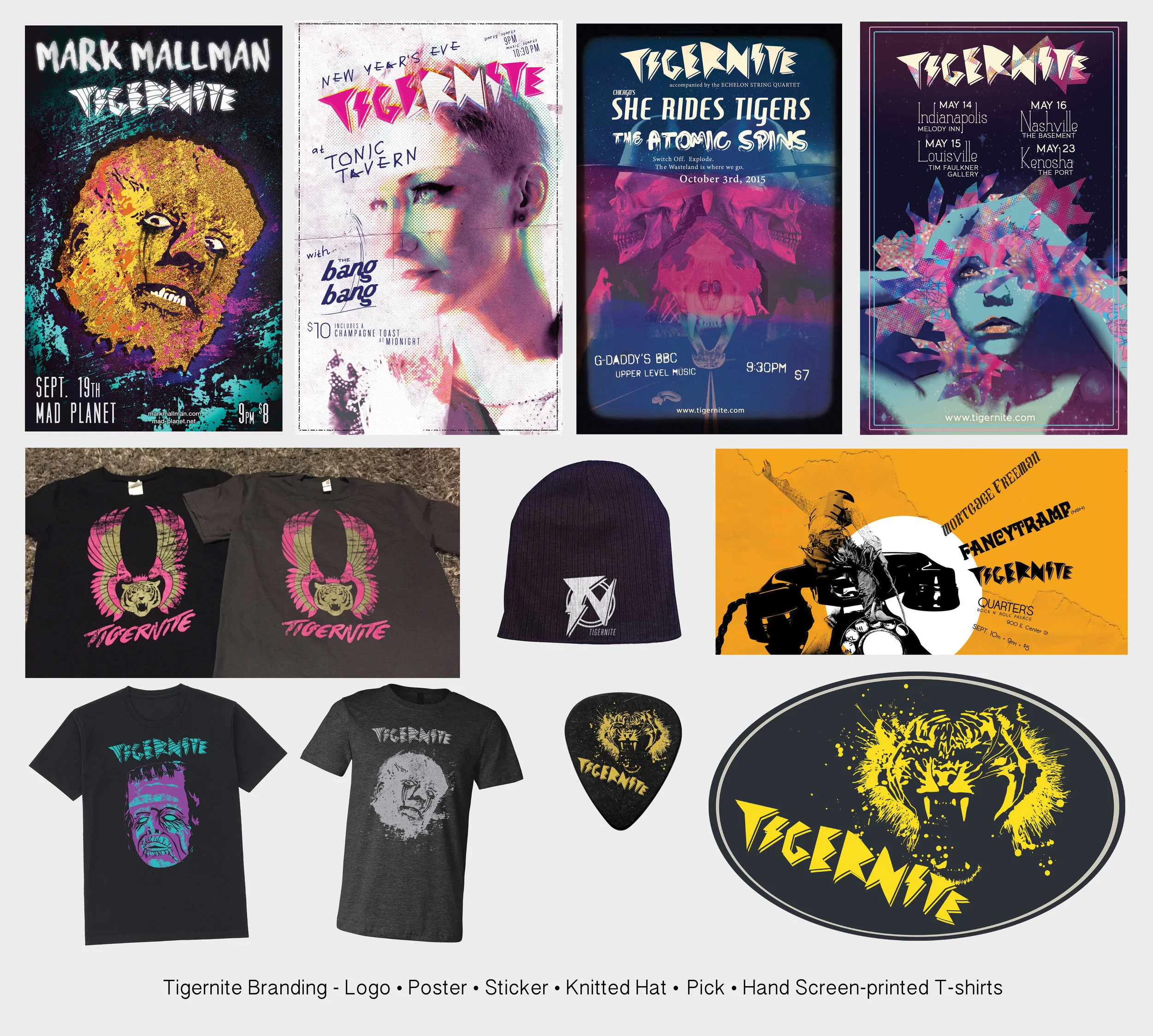 Tigernite - Branding and Product Designs