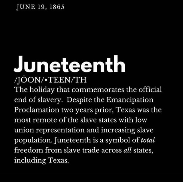 Happy Juneteenth ✊🏾 We FREE-ish