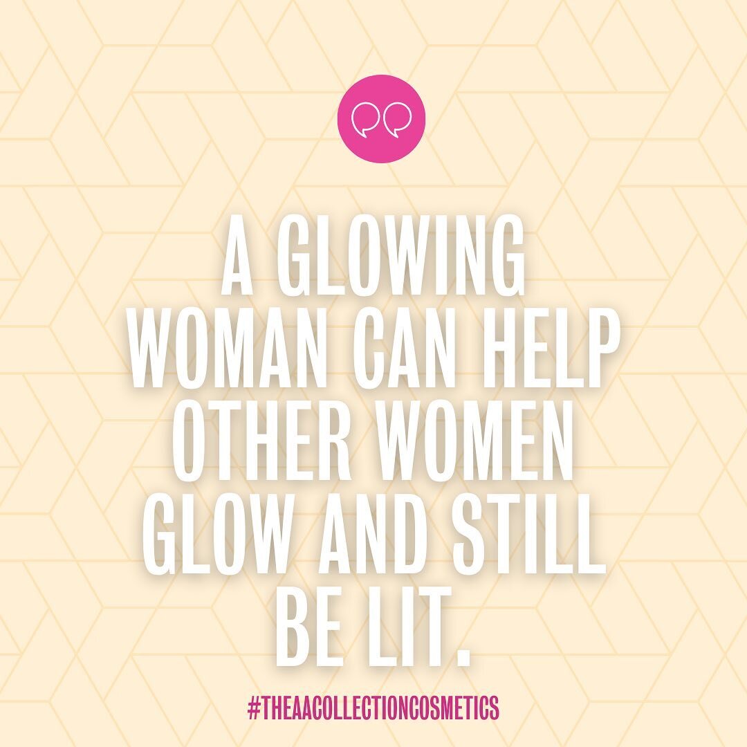 Glow and help your sis glow too ✨
We are glowing all year round.