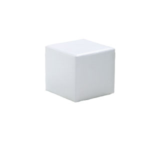 2x2 White Ottoman $40.00