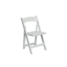 Kids Padded Chair - White- $1.70