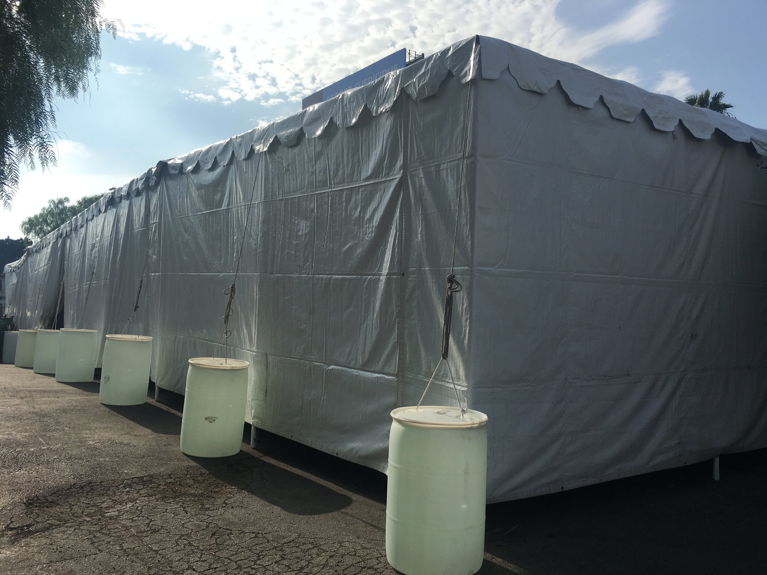 SOLID TENT WALLS