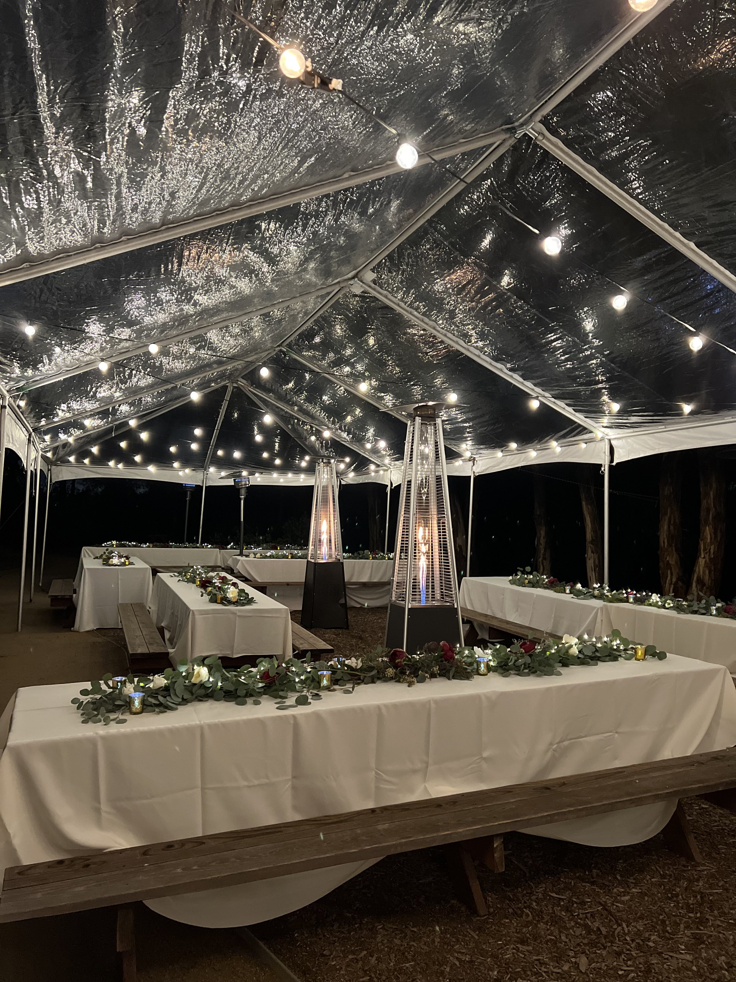 20'x20' CLEAR TENT