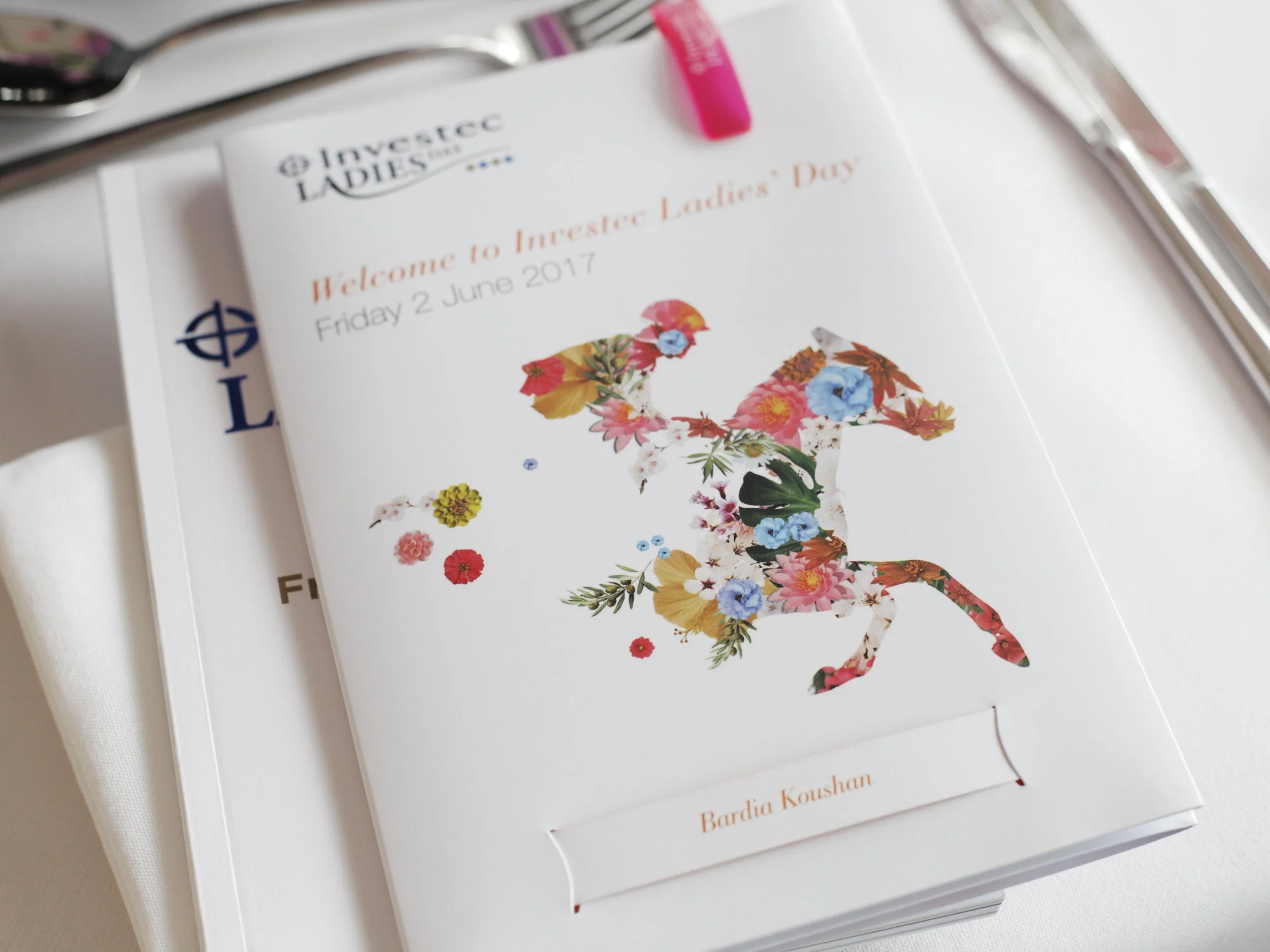 Investec Derby Menu Pack