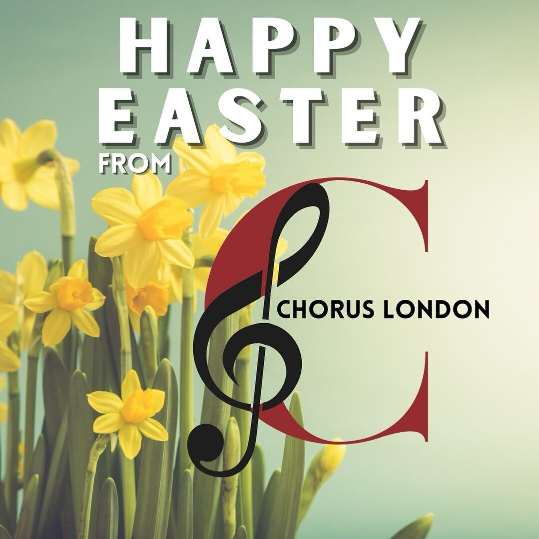 Happy Easter from everyone at Chorus London. Wishing you and your families a weekend filled with love, laughter, and lots of Easter eggs and chocolate.

#london #ontario #ldnont #choir #happyeaster