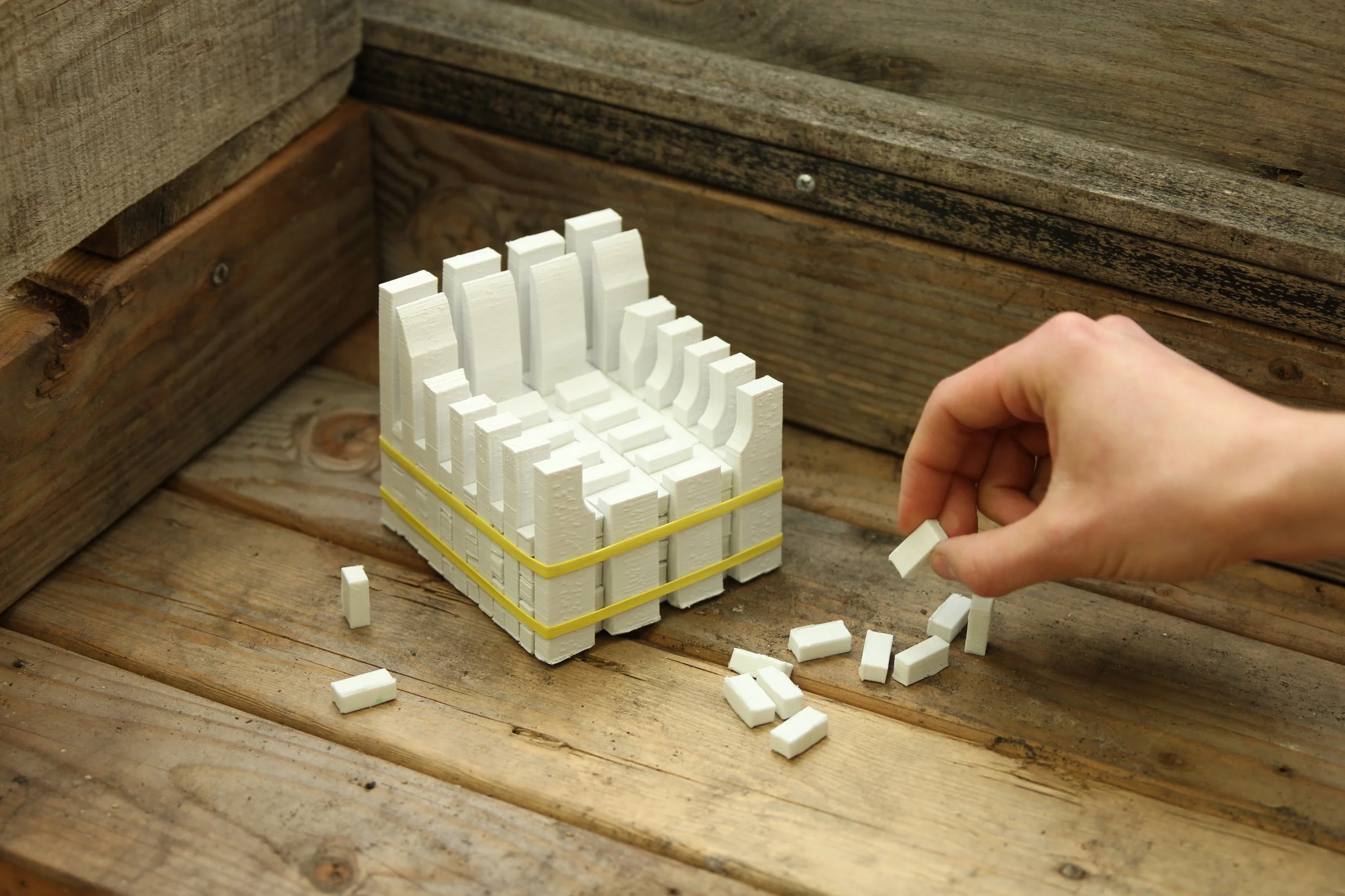 Copy of Pointillist chair prototype