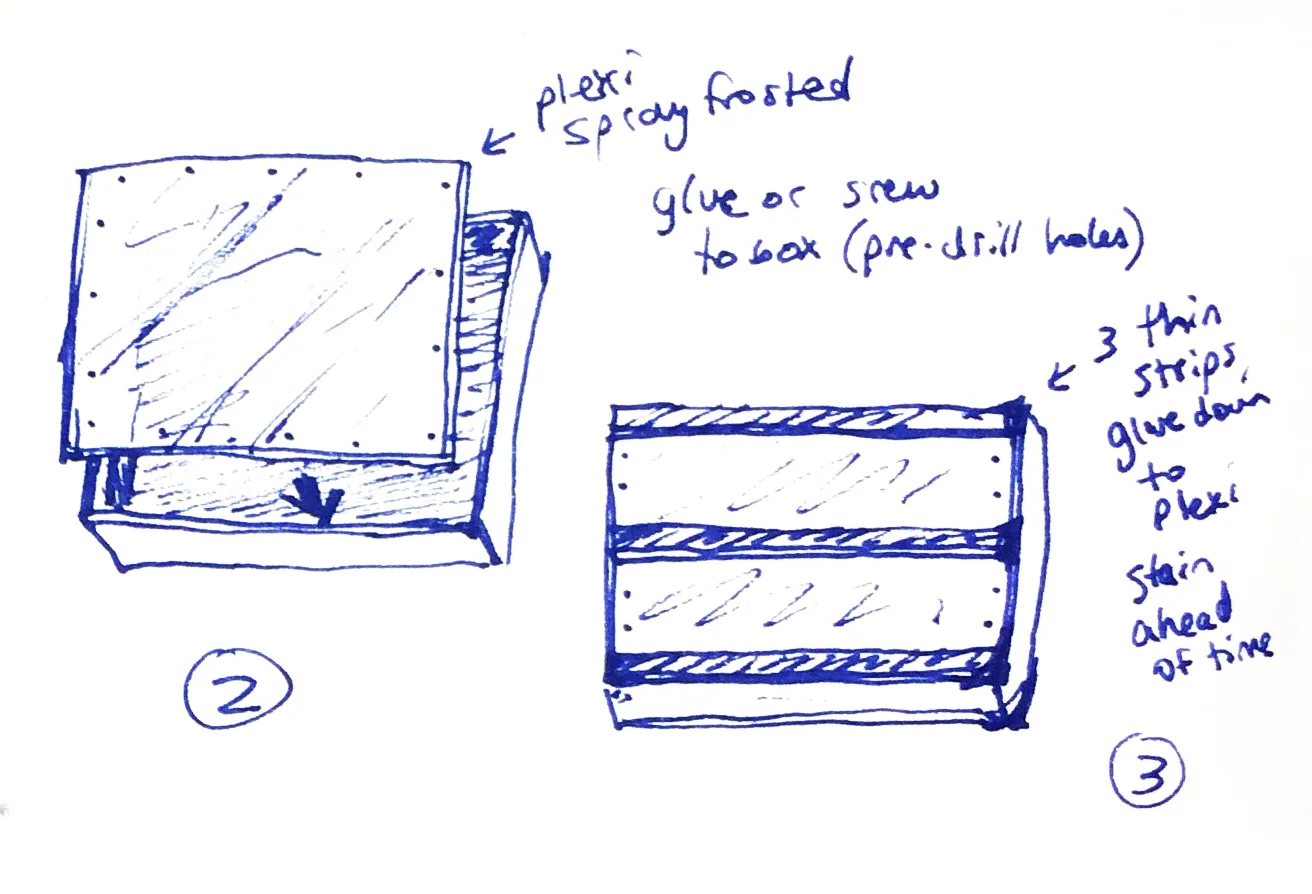 Marquis sign sketch