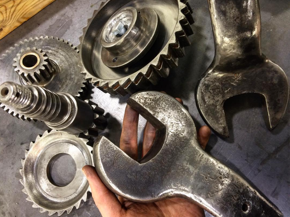 Copy of Polished robot parts