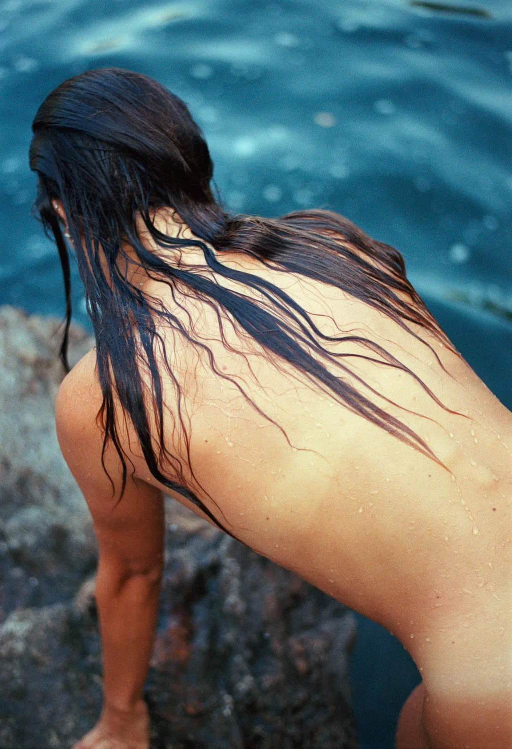 ''la rivière, l’été'' with Elise by Corentin Bertau