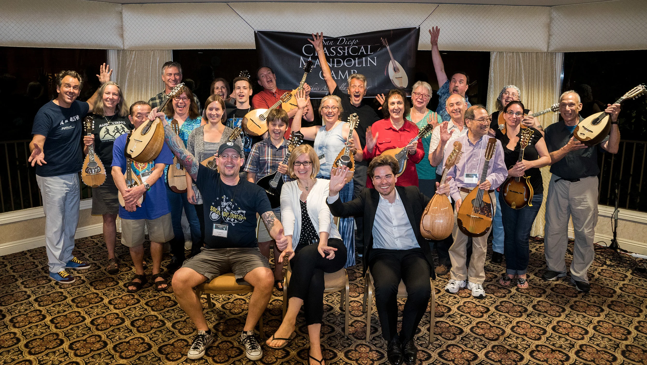 Schedule — San Diego Classical Mandolin Camp