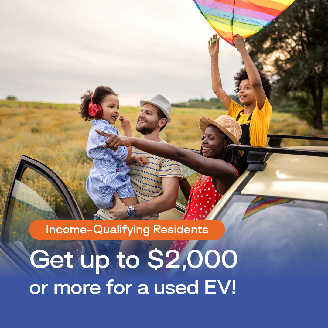Say goodbye to gas with used EV rebates!