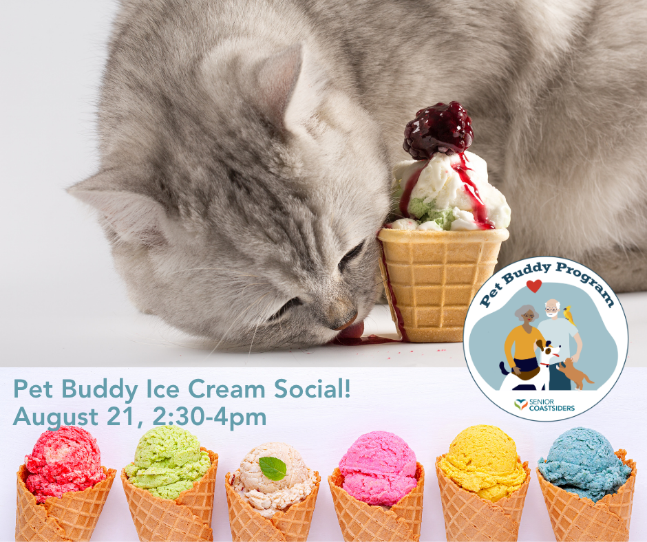 Come celebrate with us at the Pet Buddy Ice Cream Social!
