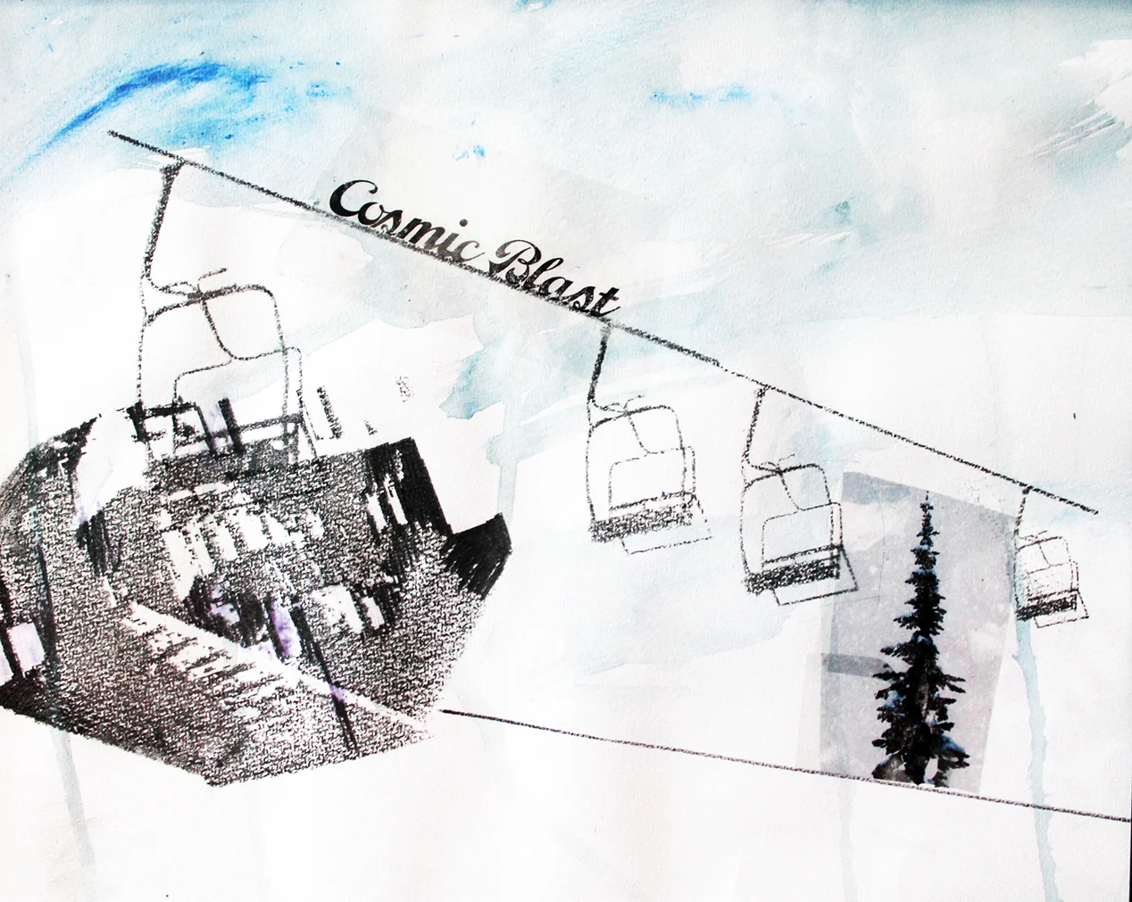Chalet chair lift