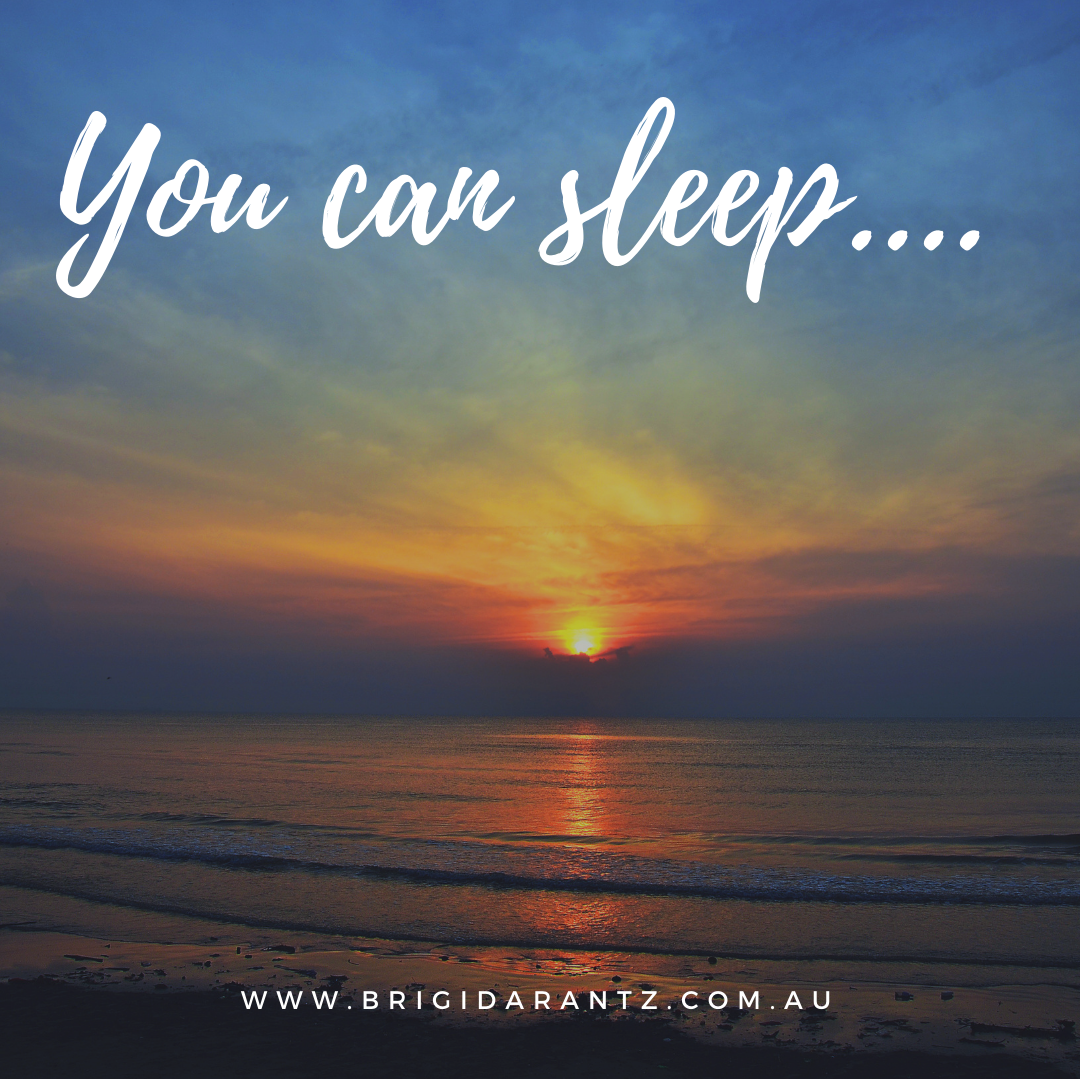 You can sleep