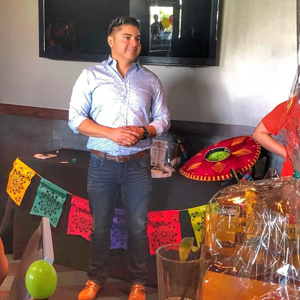 Roman at our TopGolf Cinco de Mayo Client Appreciation Event 