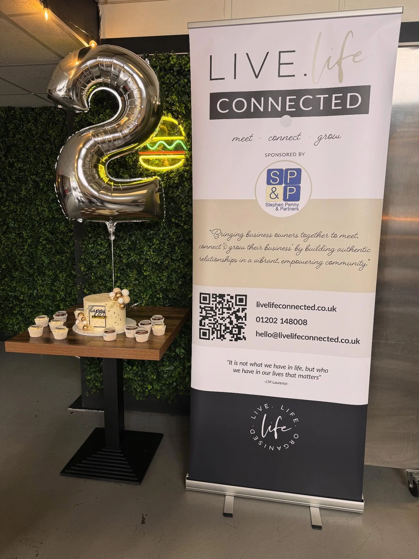 Live Life Connected celebrates 2 years! 

What started as a coffee with just one person - asking them who their biggest referral partner is and inviting them to the next coffee &hellip; has developed into a group of 30 lovely members! 

Huge thanks t