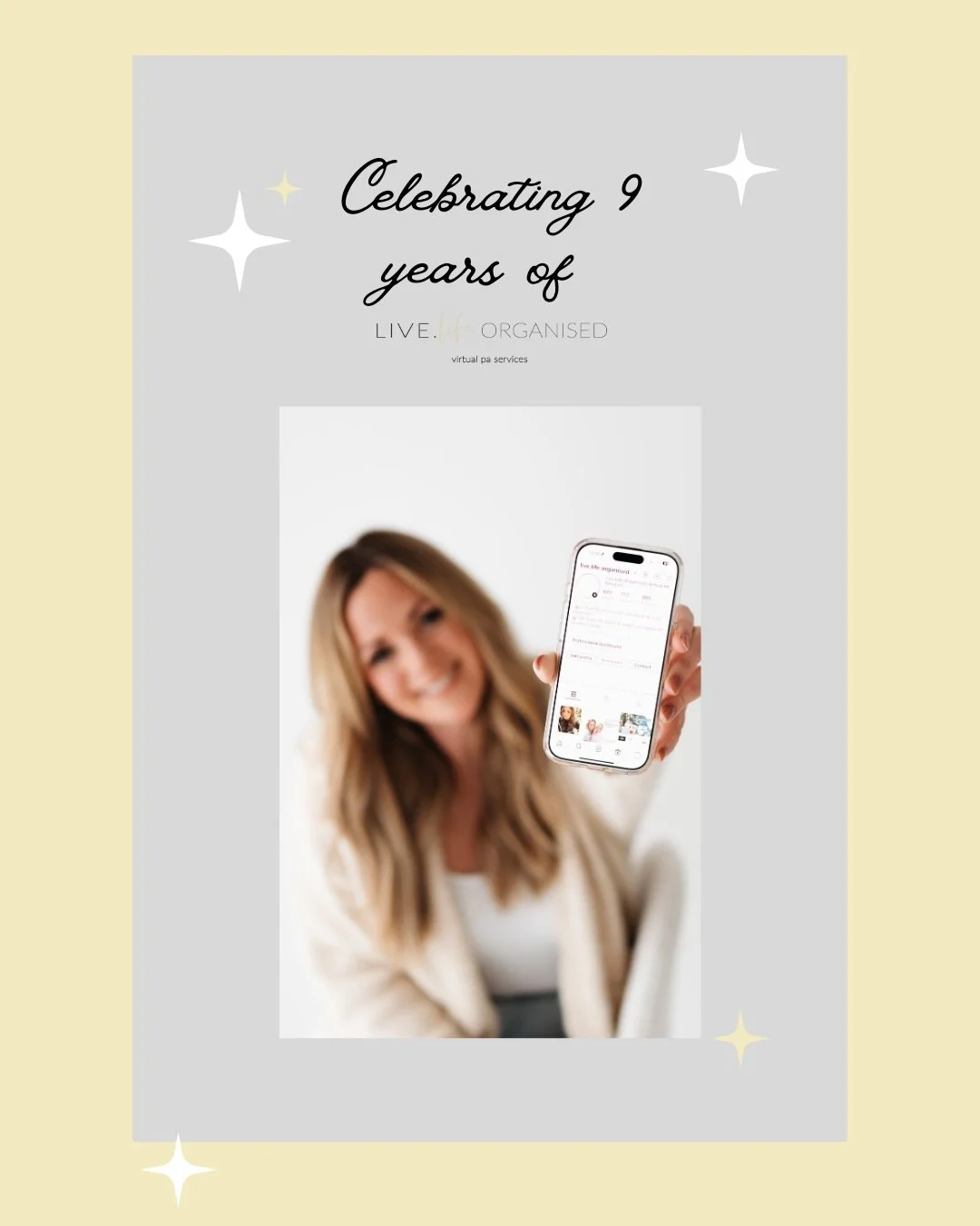 🎉This month marks 9 years in business for Live Life Organised! I&rsquo;m feeling incredibly proud to reach such a milestone and thankful for the trust from my amazing clients over the years.

I&rsquo;ve been taking some time to think about what the 