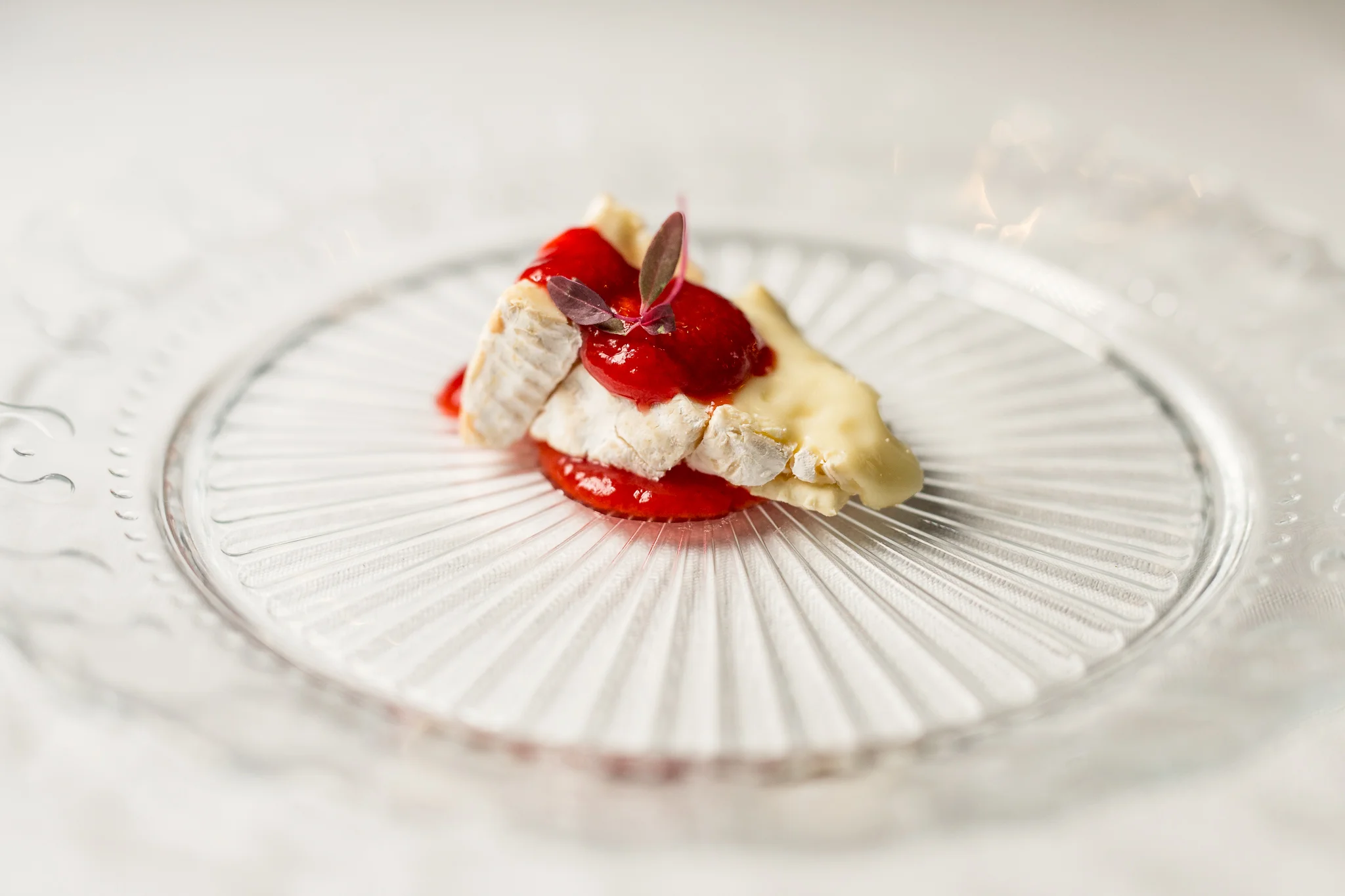 Camembert, Housemade Saltine, Chipotle Raspberry Jam