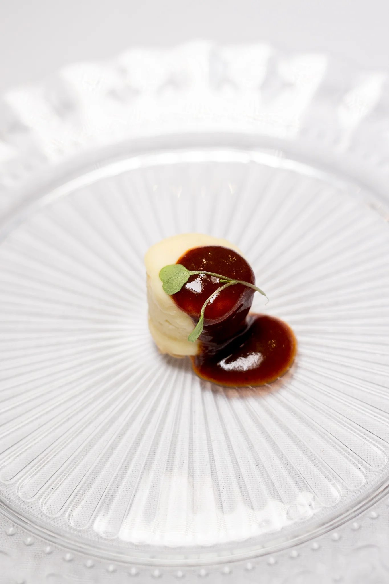 Camembert, Fresh White Peach Chamoy