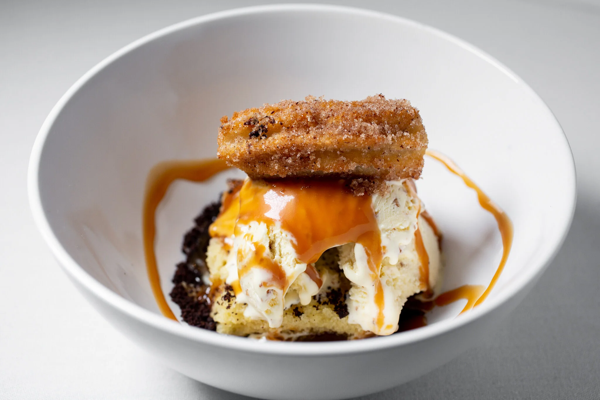 « Arroz Sin Leche » Coconut, Salted Caramel, Chocolate Soil